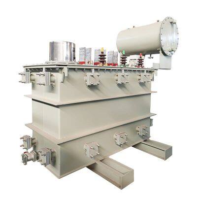 6.3 MVA 110KV Oil Immersed Transformer With Aluminum Windings and 55°C Temperature Rise