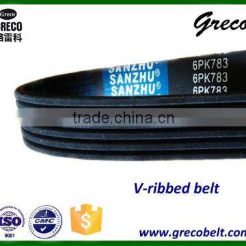 High quality EPDM Poly V-belts ribbed belt 6PK1100