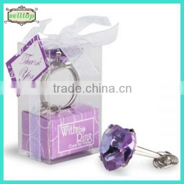 Hot sell crystal keyring for kids party favors