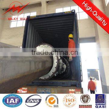 35ft 6m Steel Tubular Pole producer