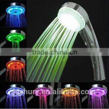 Chrome ABS Change 7 Color LED Shower Head photo-2