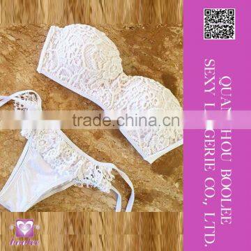 High Quality Sexy Beach White Lace Crochet Swimwear Swimsuit