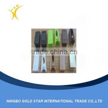 Cheap and High quality plastic clip with adhesive