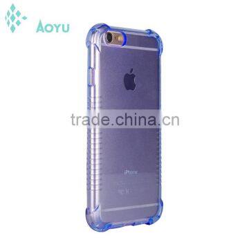 TPU Soft Scratch-resistant Anti-skid Translucent Shell Phone Sets for IPhone photo-4