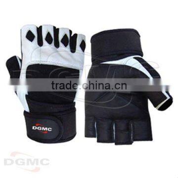 Neoprene wrist wraps weight lifting gloves