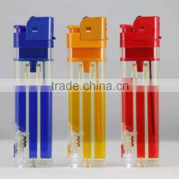 big lighter FH-218 with color gas LED lighter