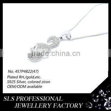 Sex Fox Head Shape Pendant ,925 Silver Fox Pendant ,Rhodium Plated a Head of Fox Fashion in 2015 Style photo-4