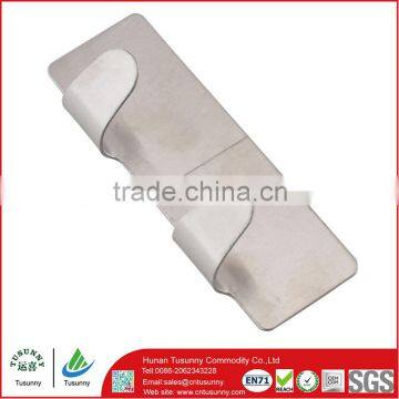 Adhesive Metal Small Wall Hooks/adhesive Hangers/ Metal Hanger / Adhesive Permanent Hooks photo-6