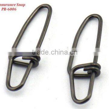 fishing tackle accessories fishing swivel snap hooks Stainless Steel Insurance snap Hooked Snap