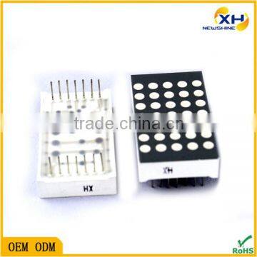 NEWSHINE FND Dip Series серое лицо диаметром 3 мм суперкрасный 5*7 точечный матричный LED-дисплей