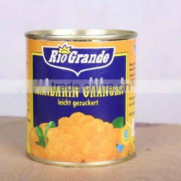 Canned mandarin oranges