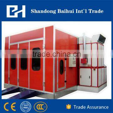 Car spray painting and baking booth