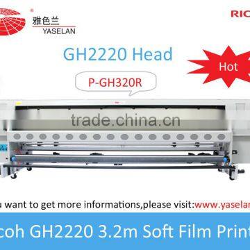 Yaselan Machine Manufactures Ricoh GH2220 Printhead 3.2m Soft Film Printer