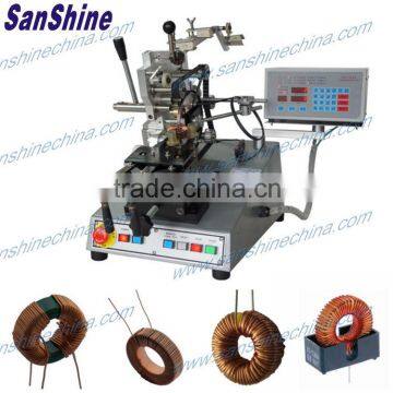 Replace GORMAN toroidal winder by(SS900B6 series final coil OD 10~81mm)automatic toroidal coil winding machine