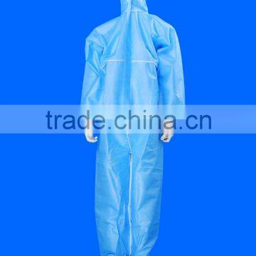 Disposable NON WOVEN SMS Medical Coverall with Hood and Boots