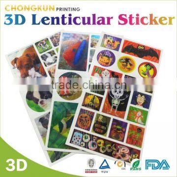 Custom Plastic 3d Lenticular Postcard 3d Postcard for Holiday Gift photo-6