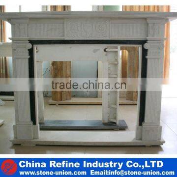 2016 new design white marble fireplace for sale                        
                                                                                Supplier's Choice