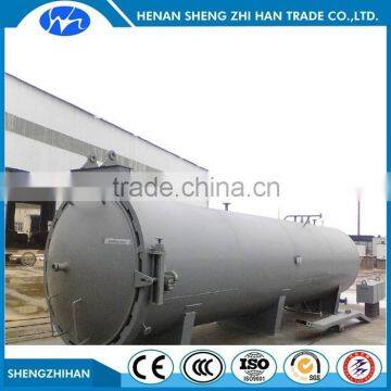 Diameter 1200x4000 Vacuum heat pressure wood treatment equipment