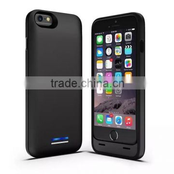 Battery case for iphone 6 plus with MFI CE FCC ROHS