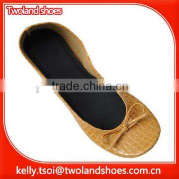 2012 women roll up ballerina style shoes
