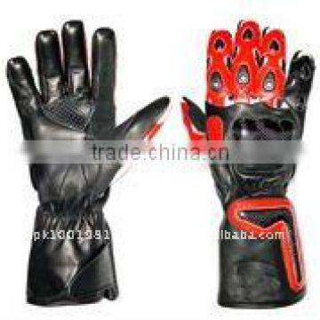 motorbike leather gloves