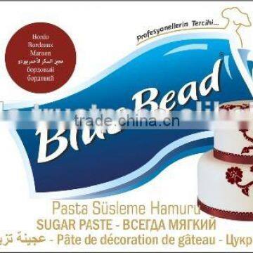 Blue Bead (Maroon) Sugar Paste & Fondant For Pastry Decoration photo-3