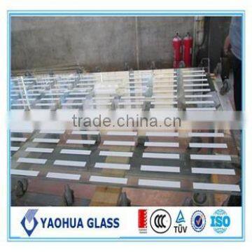 green house toughened silk screen printing glass