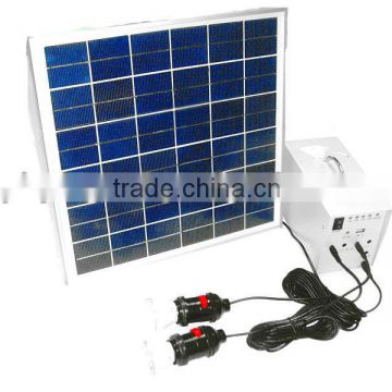 8w 12v home solar panel kit for africa from shenzhen factory