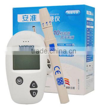 Safebond blood glucose meter for dental