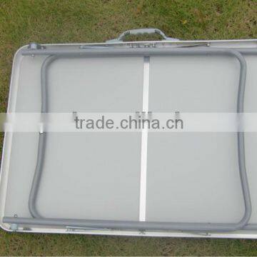 Small Yellow Lightweight Folding Camping Table photo-6