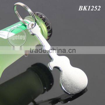 Anodizing Aluminum Guitar Shaped Pocket Creative Gift Metal Guitar Keychain Bottle Opener photo-6