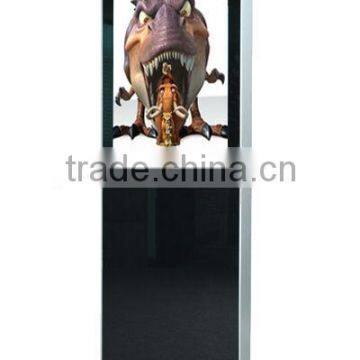 advertising player indoor 42" led screen panel floor standing computer kiosk display pc all in one pc i3