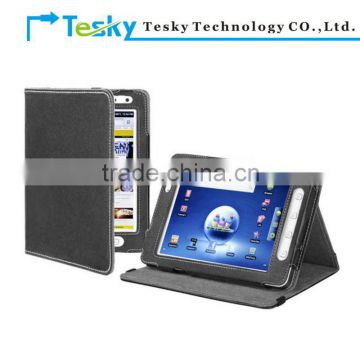 adjustable PU leather case for viewsonic viewpad 7e 7 inch tablet