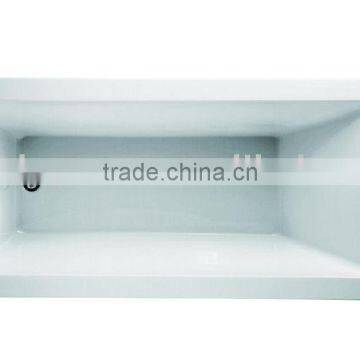 SQUARE ACRYLIC BATHTUB HD1201 ORDINARY BATHTUB