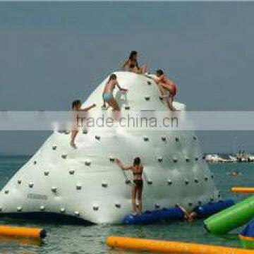 adults and kids inflatable iceberg water park playground