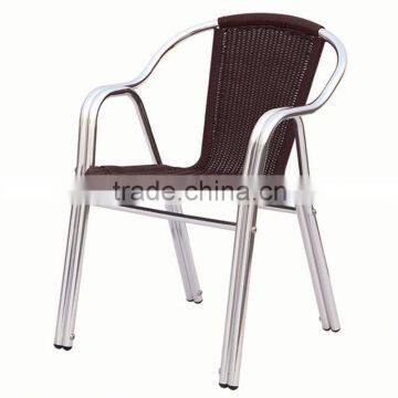 Garden rattan lounge chair outdoor