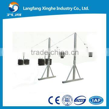 2015 hot sale ZLP630 CE ganlavanized papapet clamp gondola / window cleaning cradle / suspended platform rental