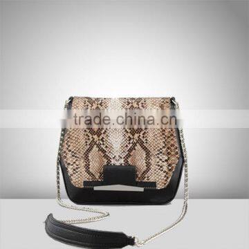 2596-ladies high end snake leather shoulder bag hot sale                        
                                                Quality Choice