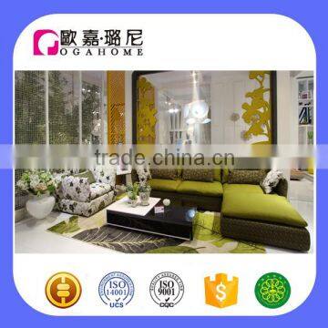 S1998 Wooden Frame Best Design Fabric Turkey Corner Sofa