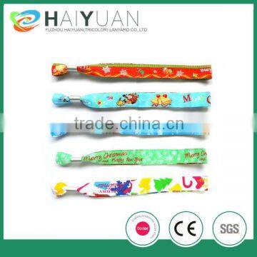 custom woven wristband for events