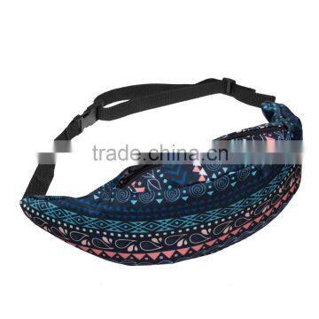 Factory New Arrived 3D Fullprint Hot Sale Women Travel Waist Bag