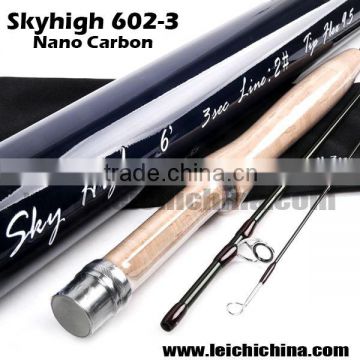 In stock top quality carbon rod tube IM12 Toray carbon 6ft 2wt 3sec fly fishing rod