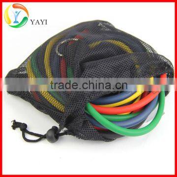 Wholesale 11 Piece Resistance Band Set With Exercise Tubes Quality Choice photo-5