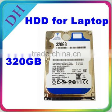 cheap hdd used SATA 2.5'' laptop hard drive 320gb internal 5400rpm 8MB