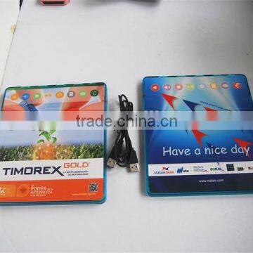 CMYK Printing Promotional Multifunction Usb Hub Mouse Pad With LED Light photo-4