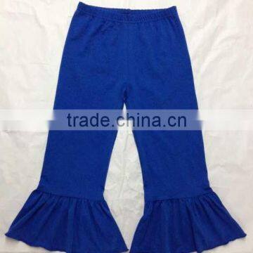 Newest Ladies Cotton Ruffle Pants Women Loose Knit Pants photo-5