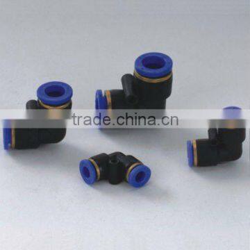 plastic PUL elbow for pneumatic fitting