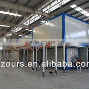 Box-type substation/transformer Powder Coating Assembly Line