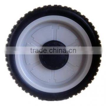 8 Inch Lawn Mower Plastic Wheel for Garden Cart, Garbage Bin photo-2