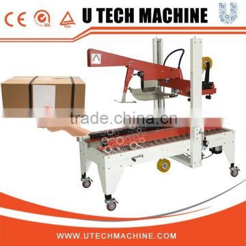 Left Right Belt Driven Paper Box Tape Sealing Machine